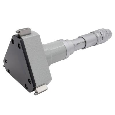 Indvendig 3-punkt mikrometer 87-100 mm inkl. forlænger og kontrolring